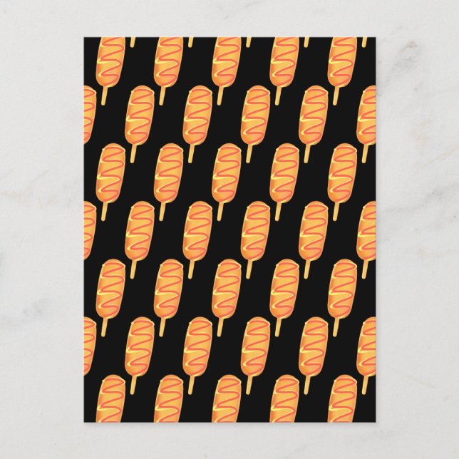 Postal Tos Fritos En Un Palo (Anverso)