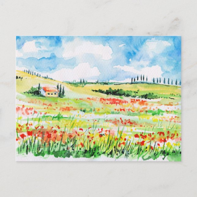 Postal Toscana (Anverso)