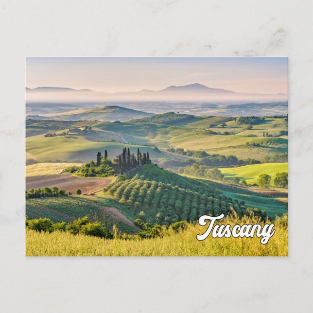 Postal Toscana, Italia (Anverso)