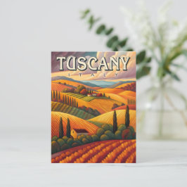 Postal Toscana Italia Viajes de época