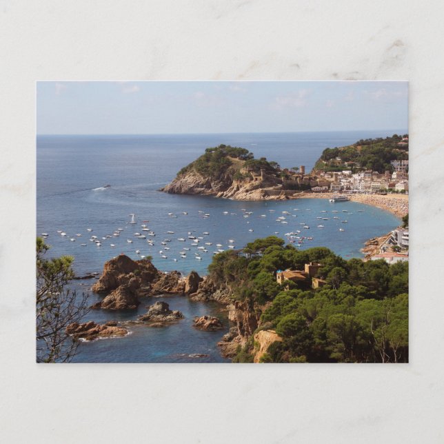 Postal TOSSA DE MAR. Ciudad situada en la Costa Brava. (Anverso)