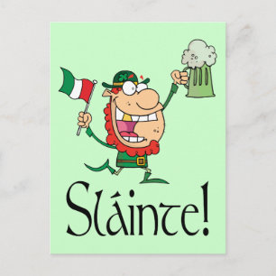Postal Tosta irlandesa Sláinte