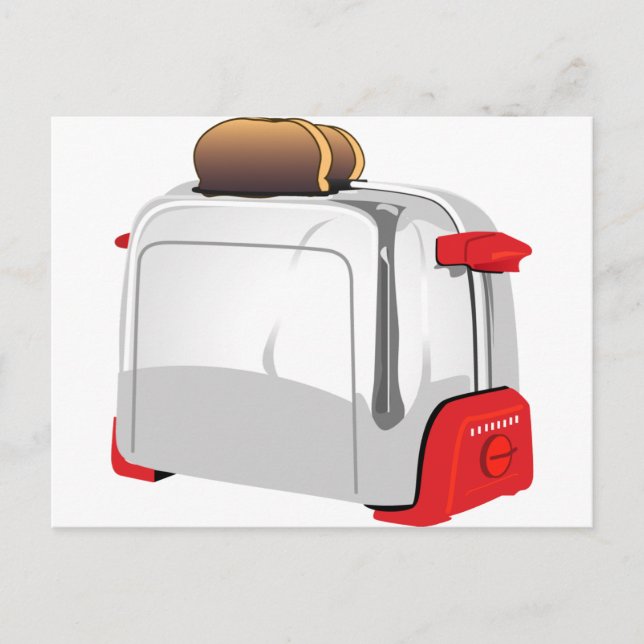 Postal Tostadora retro (Anverso)