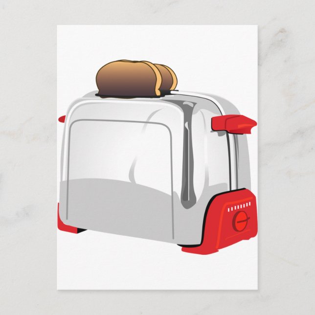 Postal Tostadora retro (Anverso)