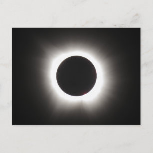 Postal total de eclipse solar