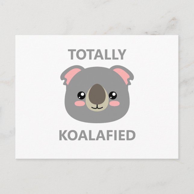 Postal Totalmente Koalafied (Anverso)