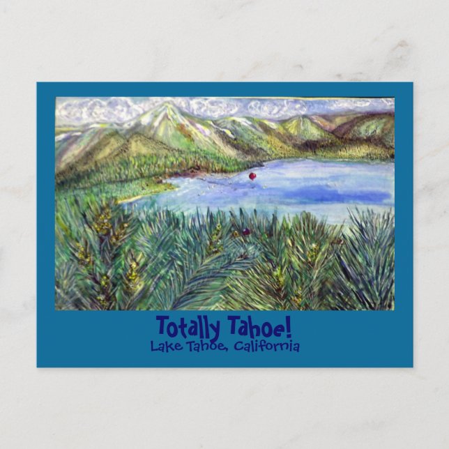 Postal Totalmente Tahoe (Anverso)
