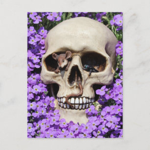 Postal Totenkopf - Gótico / Postkarte