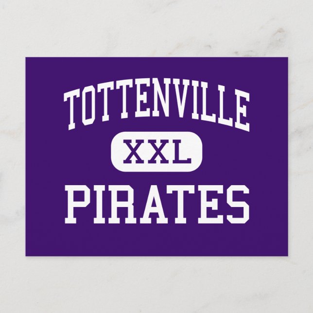 Postal Tottenville - Pirates - High - Staten Island (Anverso)