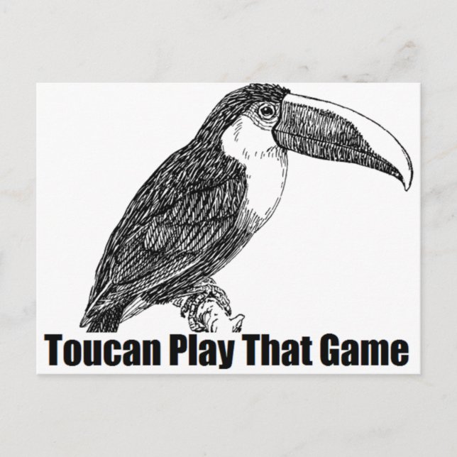 Postal Toucan Play That Game (Anverso)