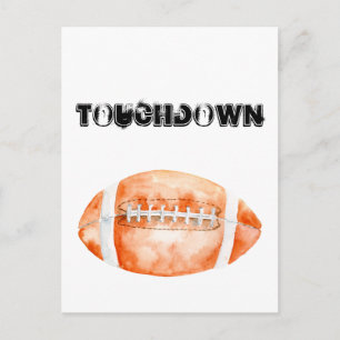 Postal "touchdown" del fútbol acuático