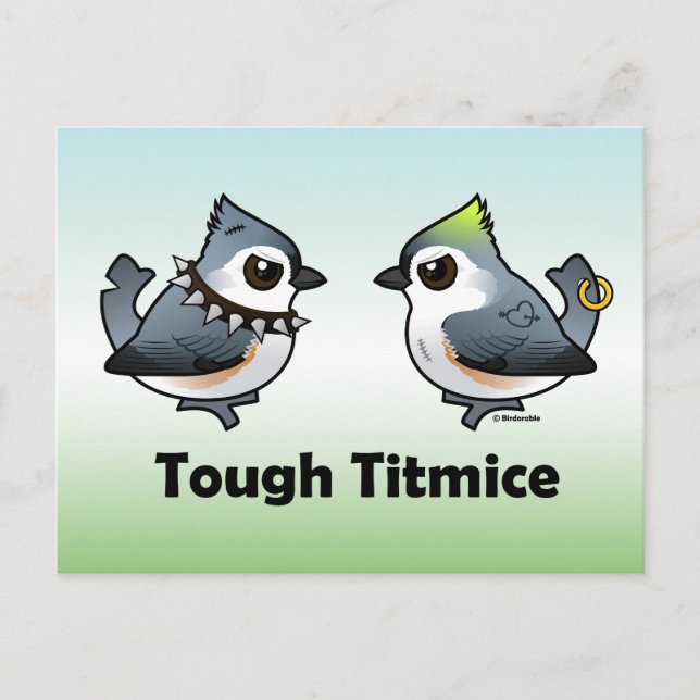 Postal Tough Titmice (Anverso)