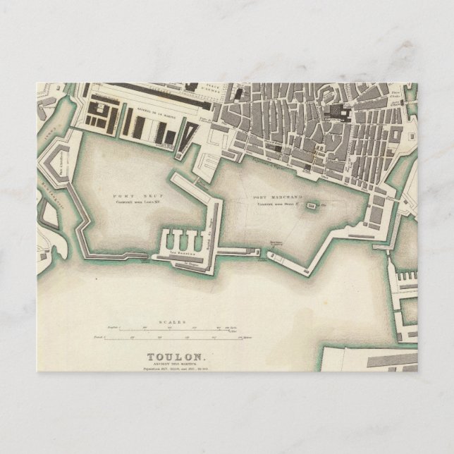 Postal Toulon (Anverso)