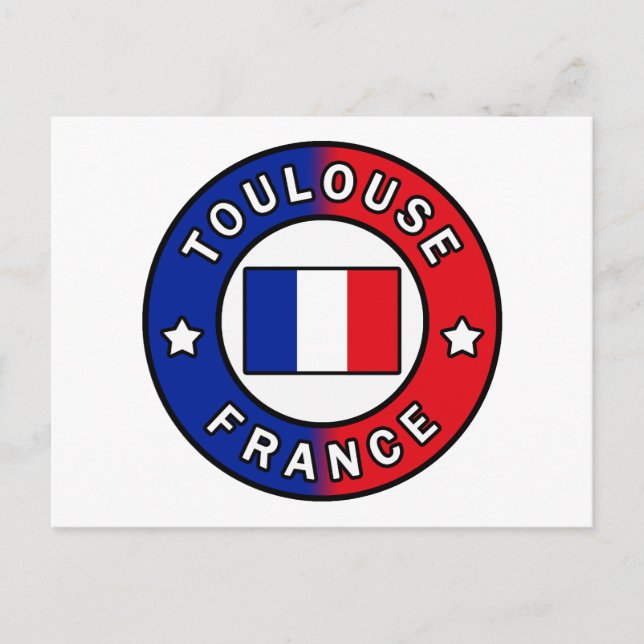 Postal Toulouse France (Anverso)