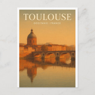 Postal Toulouse — Francia viaje 2026