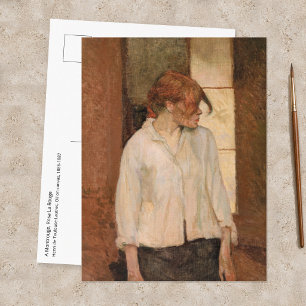 Postal Toulouse-Lautrec - A Montrouge, Rosa La Rouge