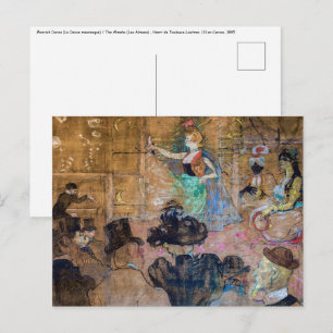 Postal Toulouse-Lautrec - Danza Mora / Las Almeas