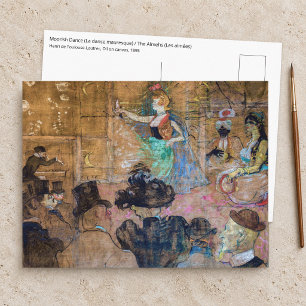 Postal Toulouse-Lautrec - Danza Mora / Las Almeas