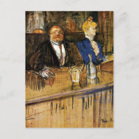 Toulouse-Lautrec - En el Café, el cliente