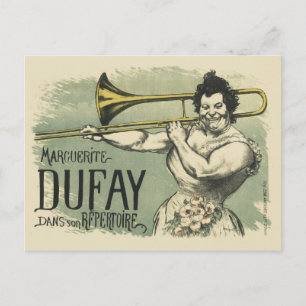 Postal Toulouse Lautrec Poster Art