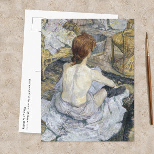 Postal Toulouse-Lautrec - Rousse / La Toilette