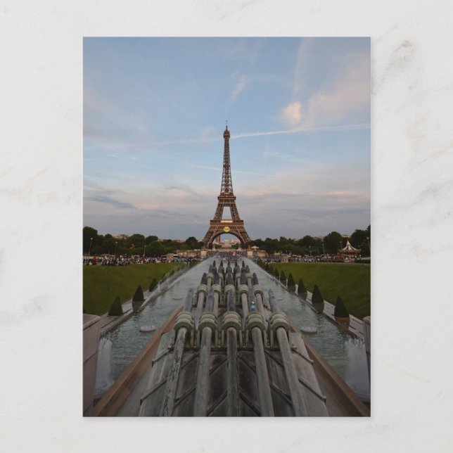 Postal Tour de Eiffel - París, Francia - Postcard (Anverso)
