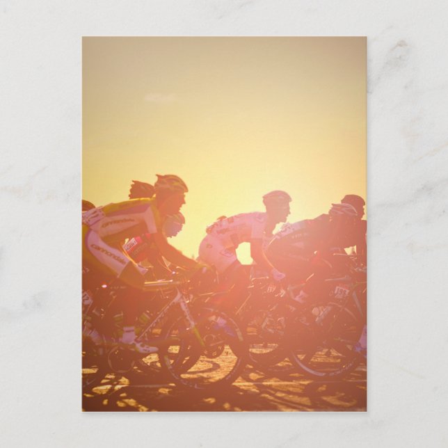 Postal Tour De France Sunset (Anverso)