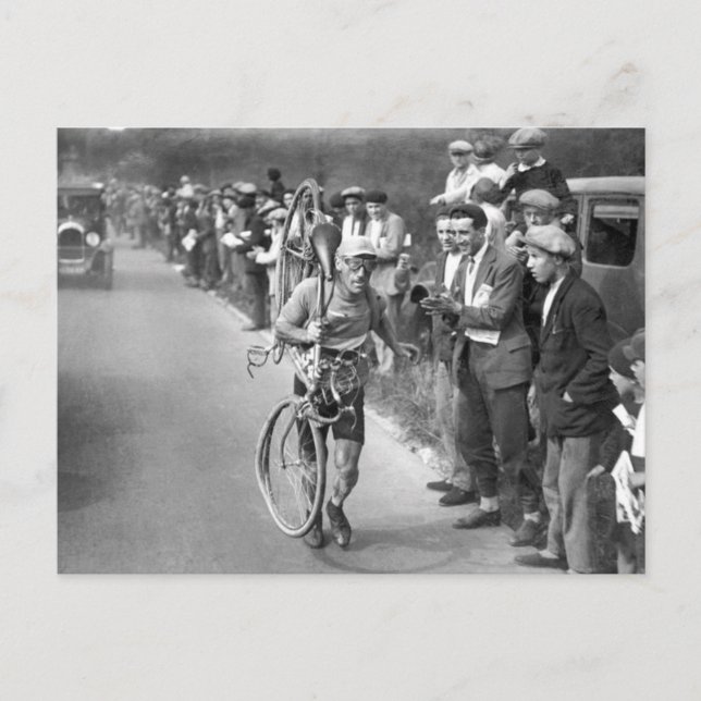 Postal Tour De France Vintage 1930 (Anverso)