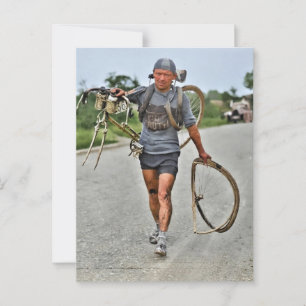 Postal Tour de Francia 1928 Etapa 7 italiano Giusto Cerut