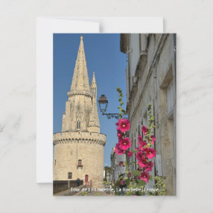 Postal Tour de La Lanterne, La Rochelle, Francia