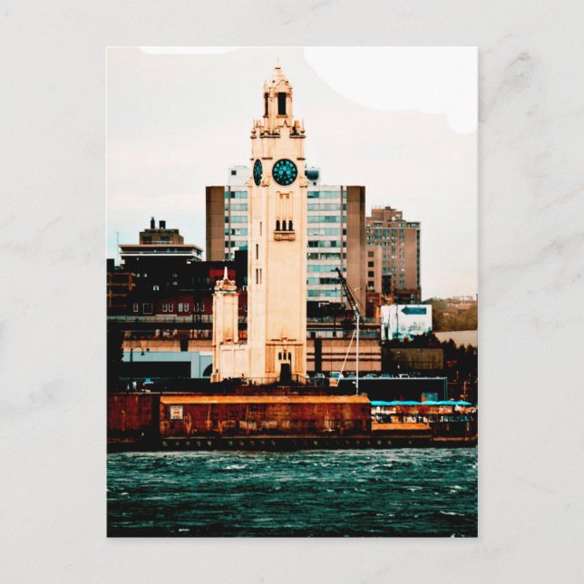 Postal Tour de l'horloge (Anverso)