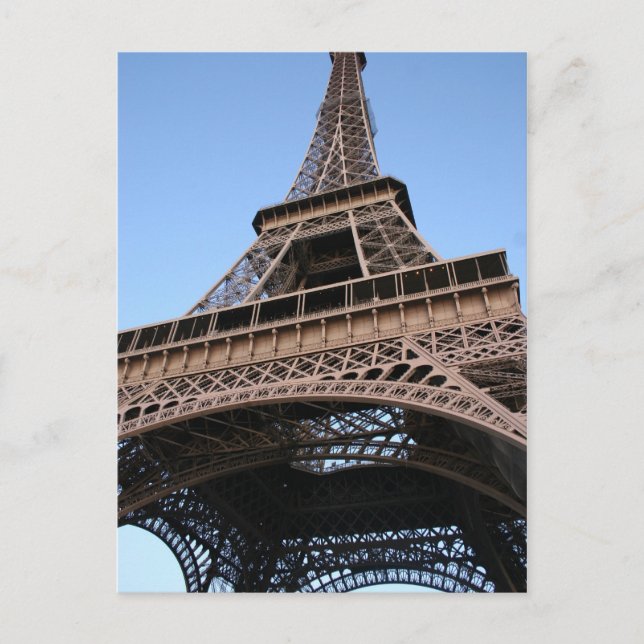 Postal Tour Eiffel (Anverso)