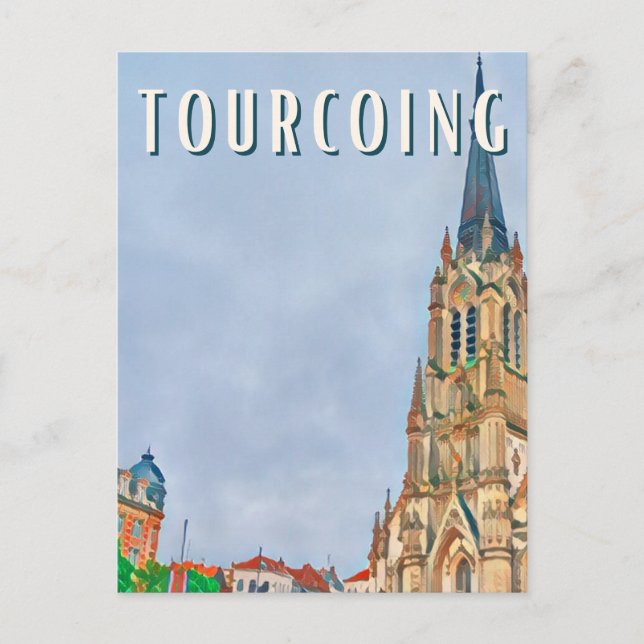 Postal Tourcoing Photo Vintage  (Anverso)