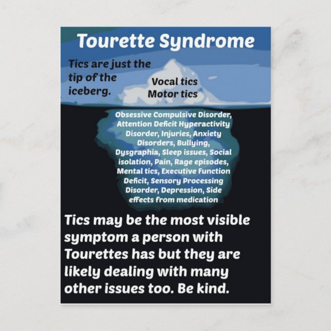 Postal Tourettes es solo la punta del iceberg (Anverso)