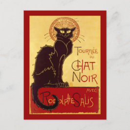 Postal Tournée du Chat Noir, Théophile Steinlen