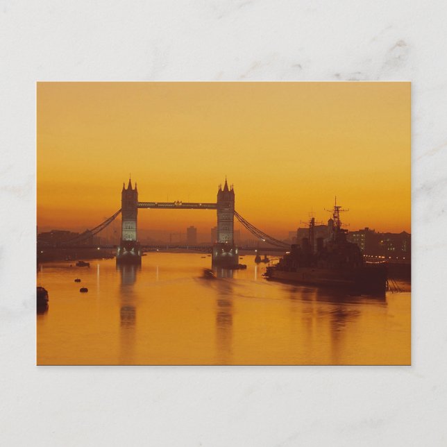 Postal Tower Bridge al amanecer (Anverso)