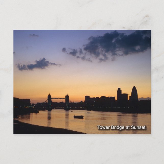 postal Tower Bridge London (Anverso)