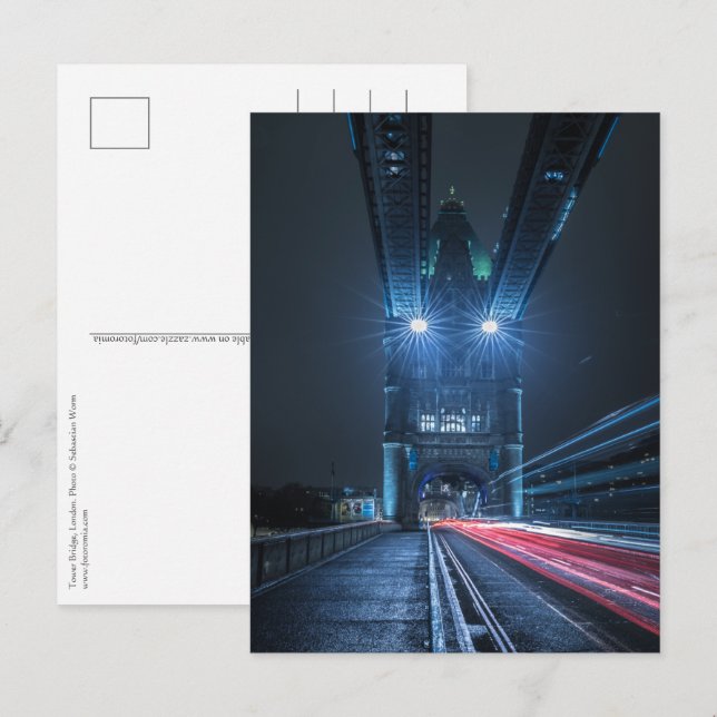 Postal Tower Bridge London (Anverso / Reverso)