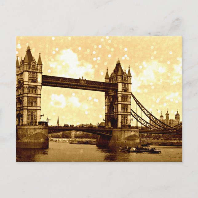 Postal Tower Bridge London 1900 (Anverso)