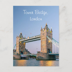 Postal Tower Bridge, London Postcard