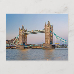 Postal Tower Bridge London Postcard