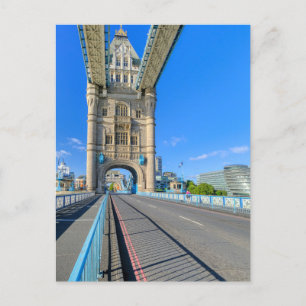 Postal Tower Bridge, London UK Postcard