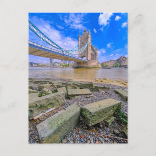 Postal Tower Bridge, London UK Postcard