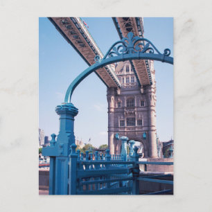 Postal Tower Bridge, London UK Postcard