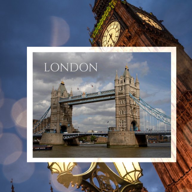Postal Tower Bridge, Londres, Inglaterra Postcard (Subido por el creador)