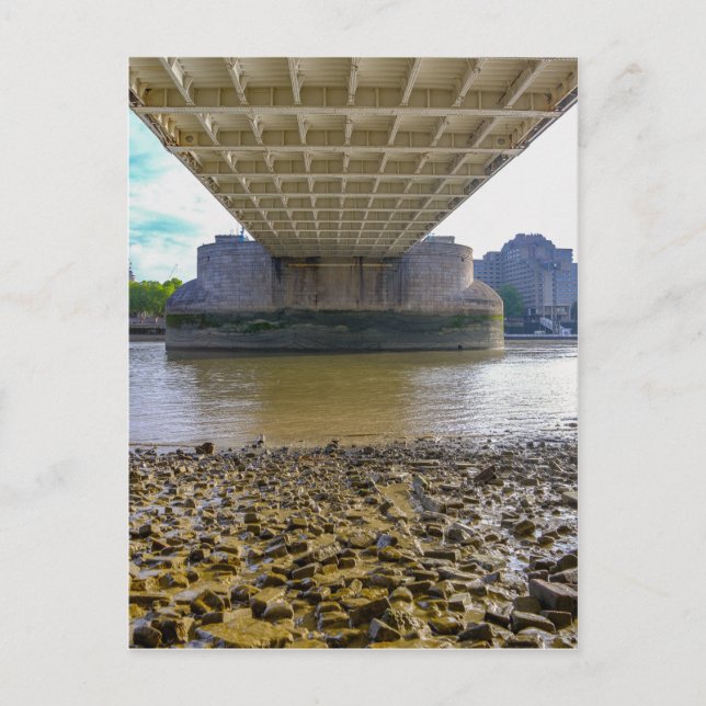 Postal Tower Bridge, Londres Reino Unido (Anverso)