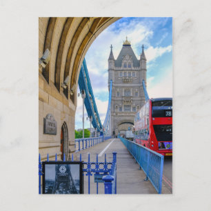 Postal Tower Bridge, Londres Reino Unido
