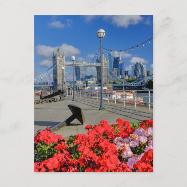 Postal Tower Bridge, Londres Reino Unido