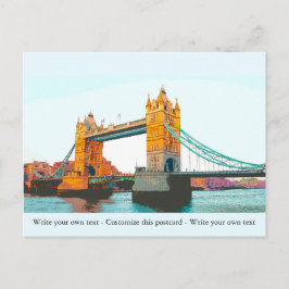 Postal Tower Bridge, Londres, Souvenir
