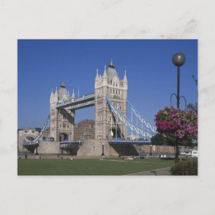 Postal Tower Bridge, River Thames, Londres, Inglaterra